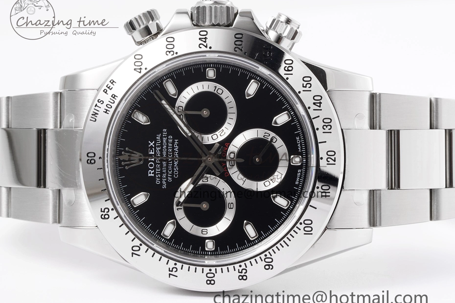 Best 116520 Bracelet KING on Daytona SH4130 1:1 Edition Black Dial SS 0210